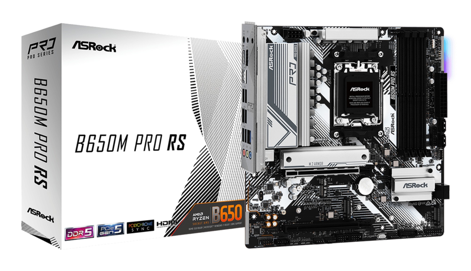 Asrock Mb Amd Am5 B650/4Ddr5/4Sata3 Asrock Mb Amd Am5 B650/4Ddr5/4Sata3