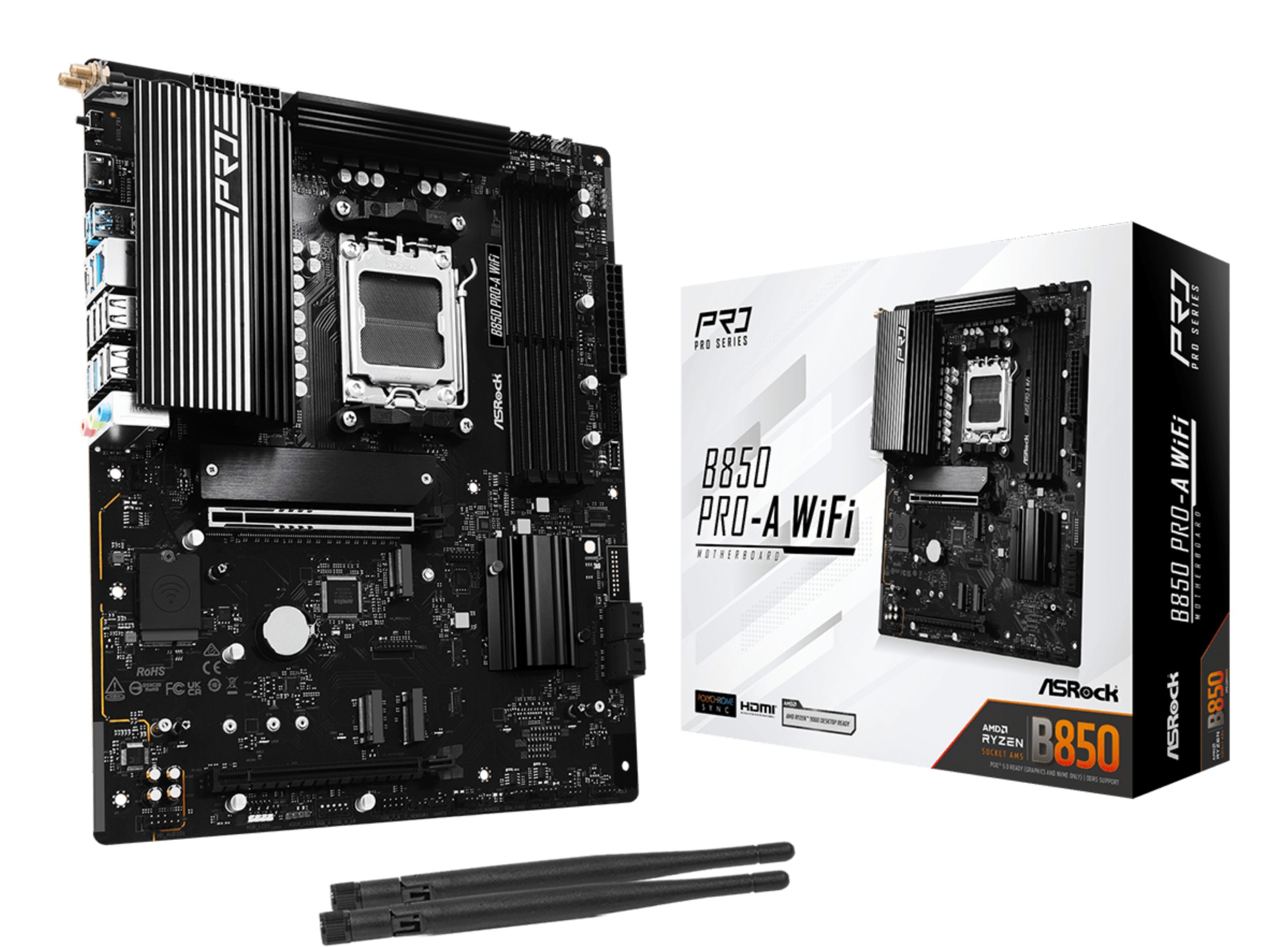 Asrock Mb Amd Am5 B850/4Ddr5/Wifi