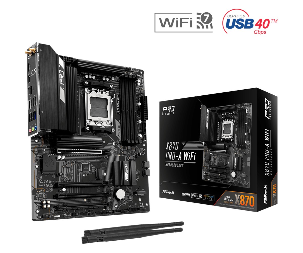 Asrock Mb Amd Am5 X870/4Ddrs/Wifi Asrock Mb Amd Am5 X870/4Ddrs/Wifi