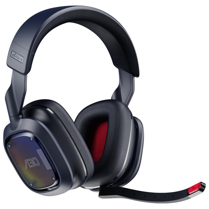 ASTRO Gaming 939-002008 A30 Auricolare Wireless Gaming con Bluetooth e Connessione 2.4 GHz fino a 15 m Batteria 27 h Microfono Staccabile Dolby Atmos colore Blu marino ASTRO Gaming 939-002008 A30 Auricolare Wireless Gaming con Bluetooth e Connessione 2.4 GHz fino a 15 m Batteria 27 h Microfono Staccabile Dolby Atmos colore Blu marino