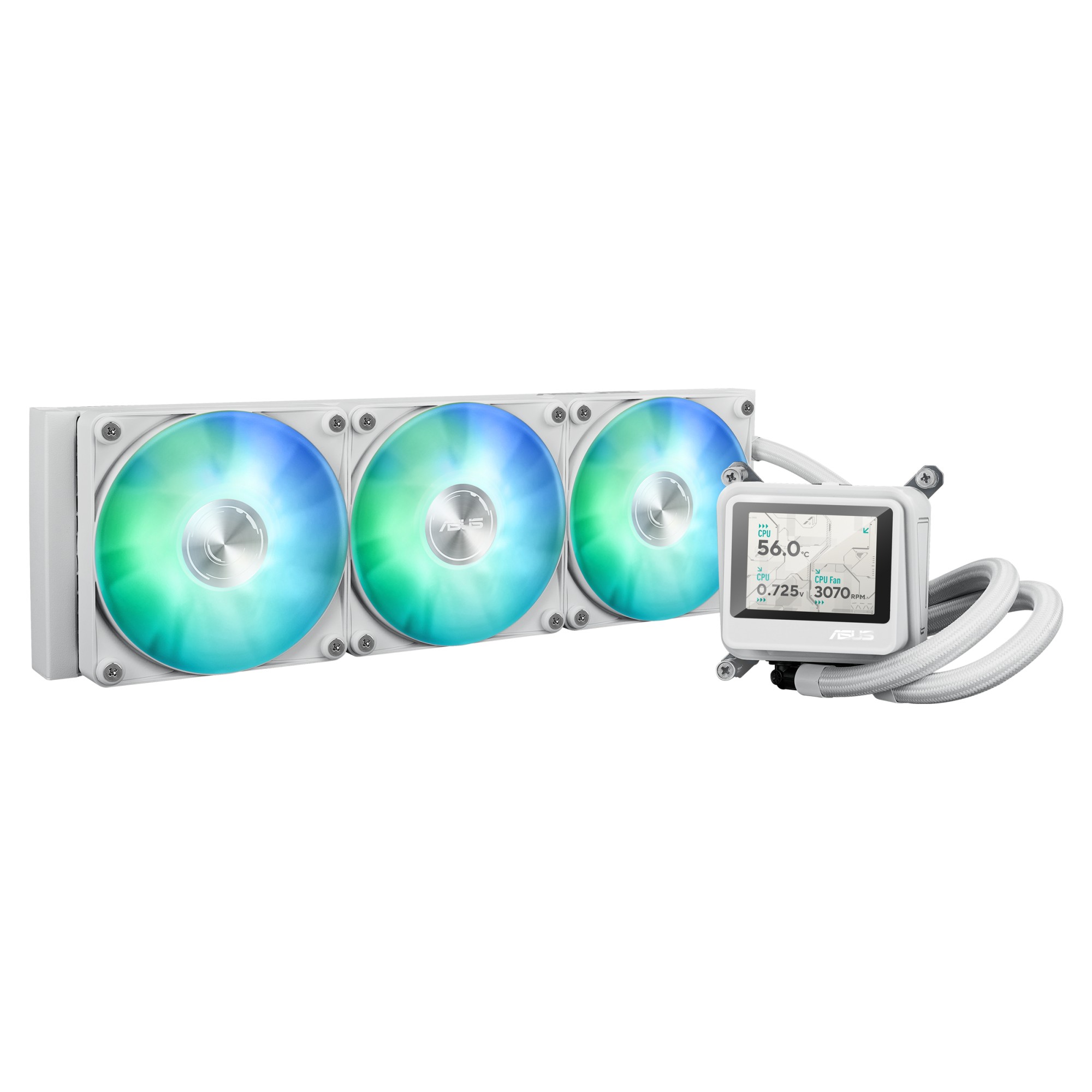 Asus Max Gaming Lc 360 Argb Lcd Wht