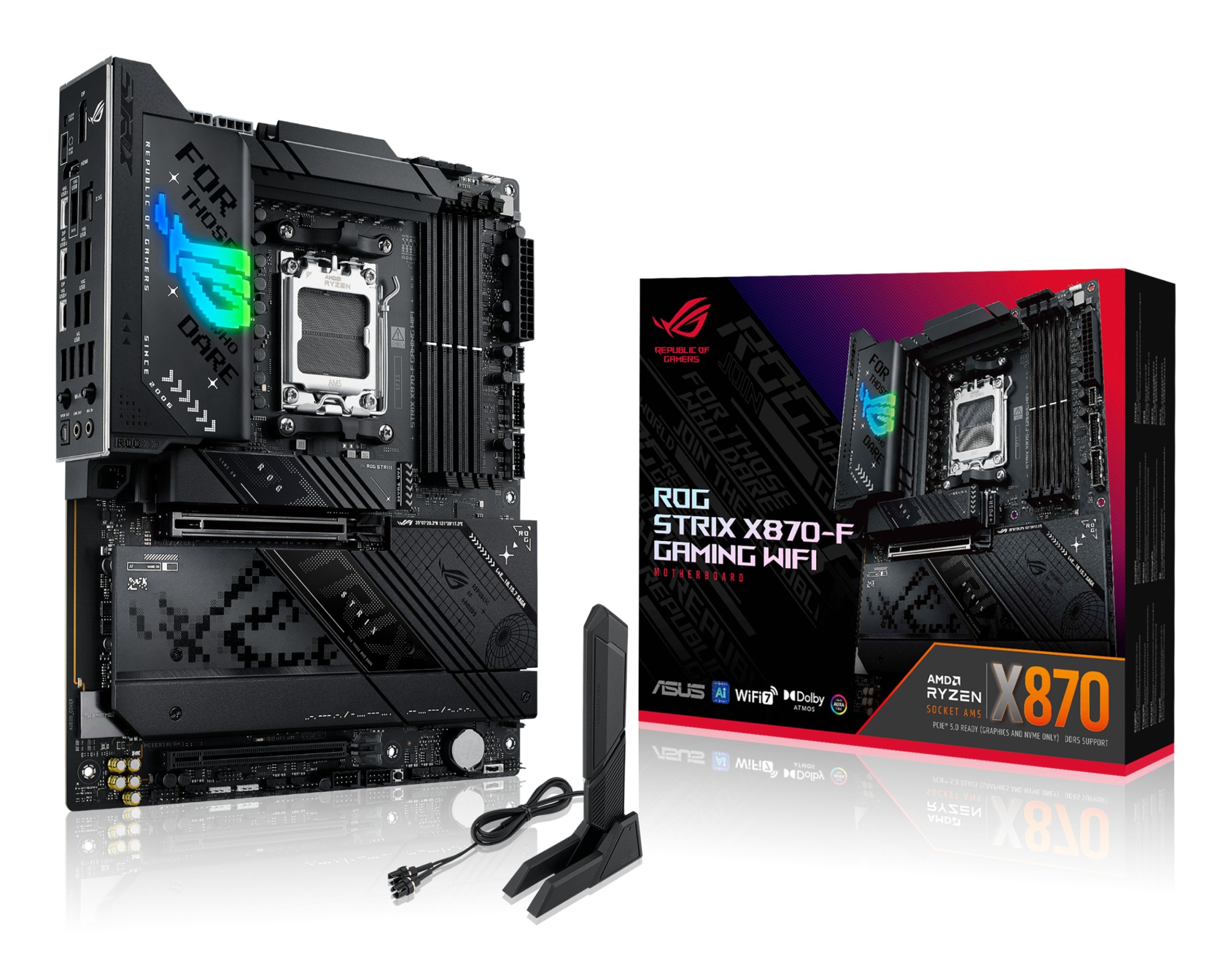 Asus Mb Amd X870ERog Strix X870-F Gaming WifiAm5X870Usb4Mb