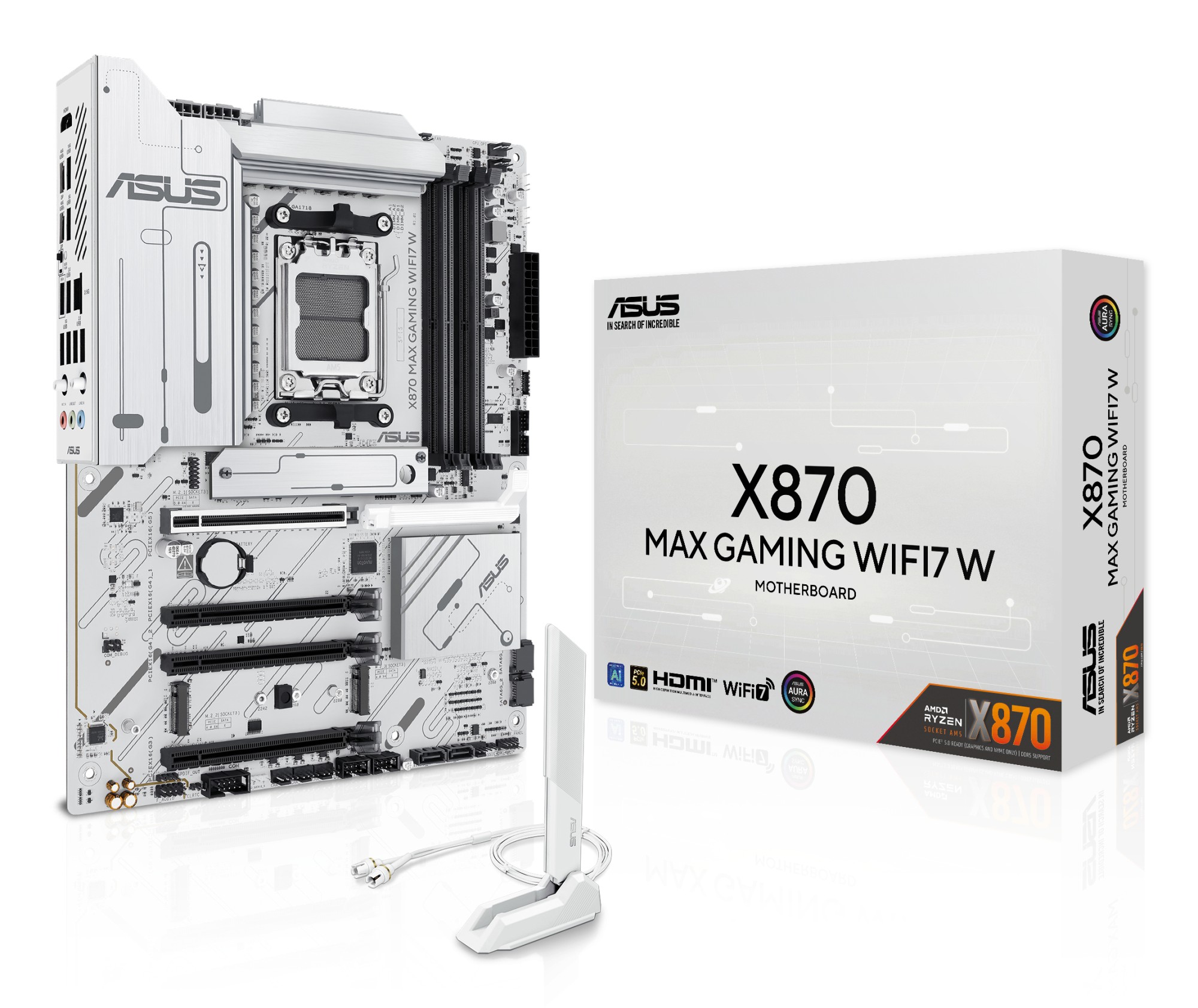 Asus Mb X870 Max Gaming Wifi7 W//Am5X870Usb4Wifi7Aura Asus Mb X870 Max Gaming Wifi7 W//Am5X870Usb4Wifi7Aura