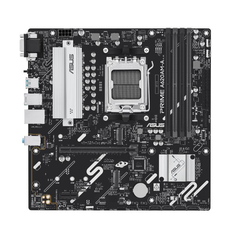 Asus prime a620am-a-csm amd a620a socket am5 micro atx