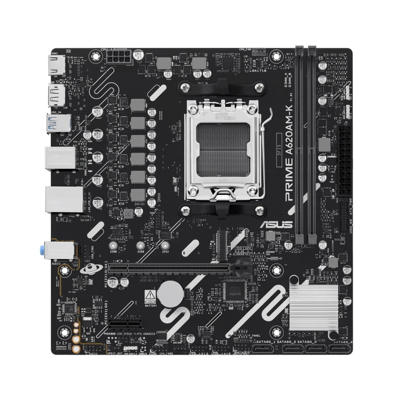 Asus prime a620am-k amd a620a socket am5 micro atx