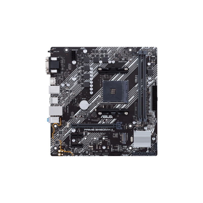 Asus prime b450m-k ii amd b450 socket am4 micro atx