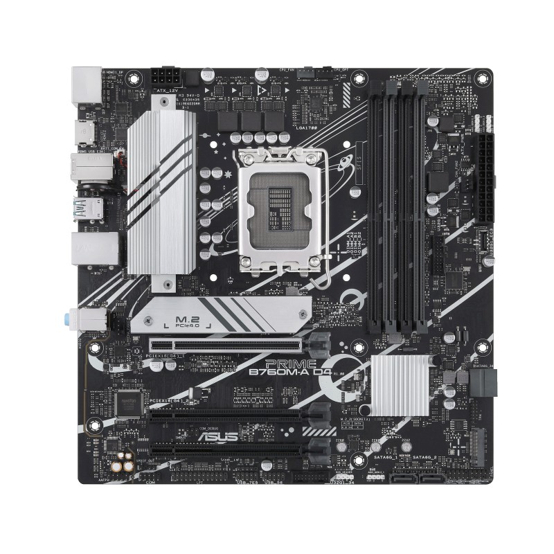 ASUS PRIME B760M-A D4-CSM Intel B760 LGA 1700 micro ATX ASUS PRIME B760M-A D4-CSM Intel B760 LGA 1700 micro ATX