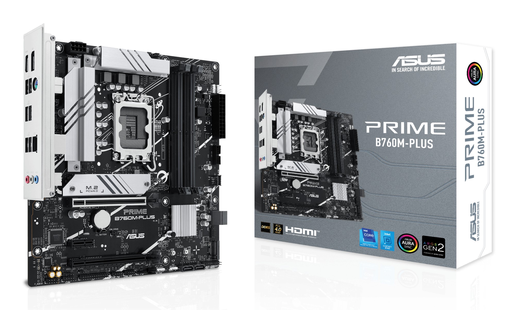 ASUS PRIME B760M-PLUS Intel B760 LGA 1700 micro ATX