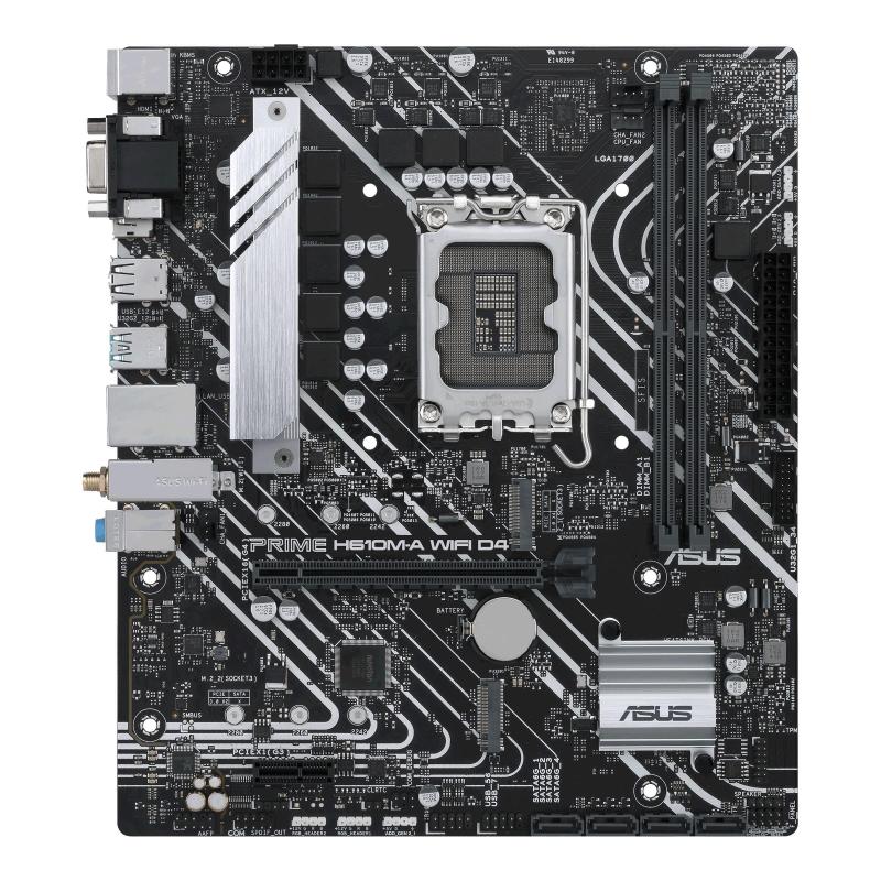 Asus prime h610m-a wifi d4 intel h610 lga 1700 micro atx