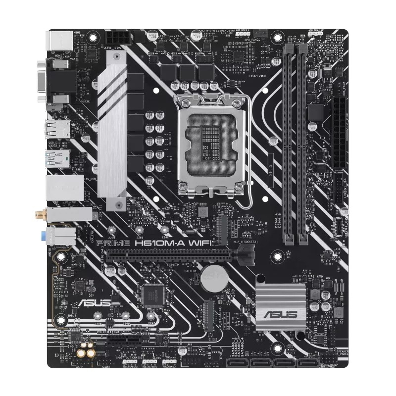 Asus prime h610m-a wifi intel h610 lga 1700 micro atx