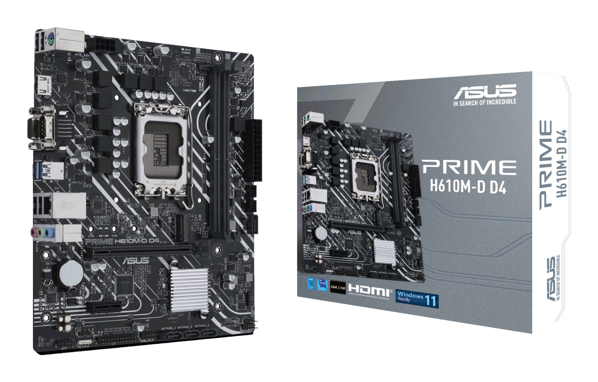 ASUS PRIME H610M-D D4 (1700) (D)