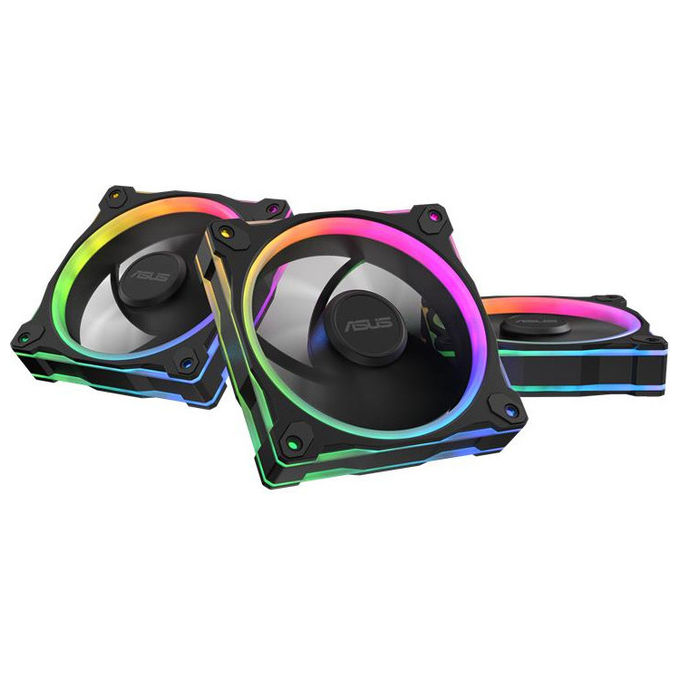 ASUS Prime MR120 Ventola ARGB Reverse Nera 3 in 1 ASUS Prime MR120 Ventola ARGB Reverse Nera 3 in 1