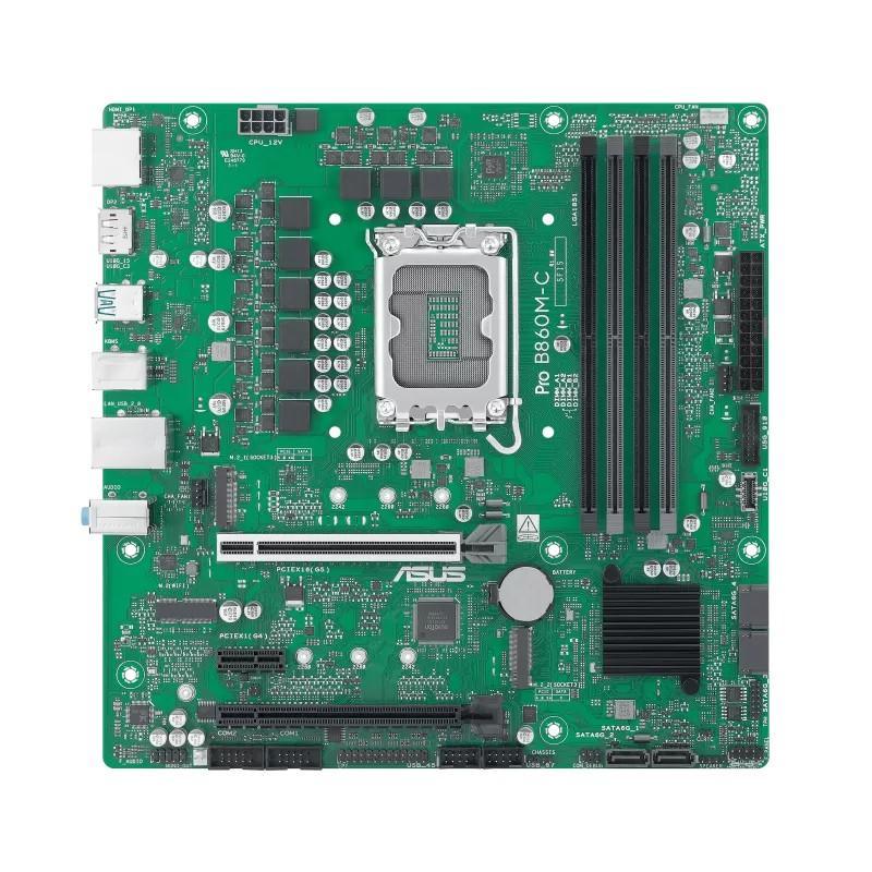 Asus pro b860m-c-csm intel b860 lga 1851 (socket v1) micro atx