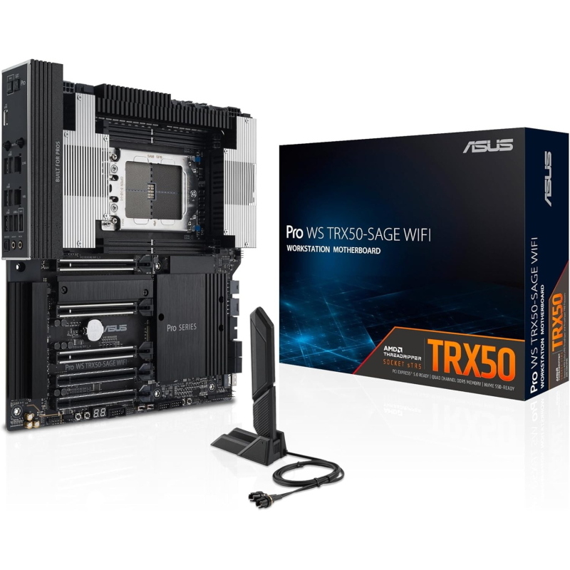 Asus pro ws trx50-sage wifi a amd trx50 socket str5 ceb