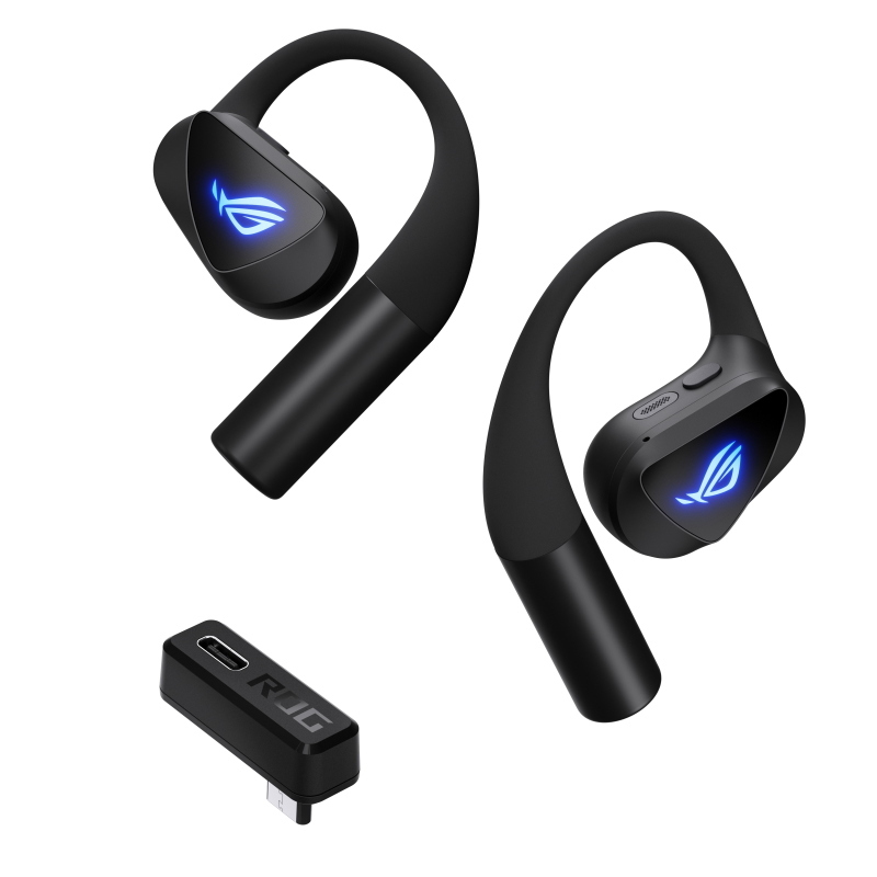 Asus rog cetra open wireless auricolare true wireless stereo (tws) a clip gaming bluetooth nero