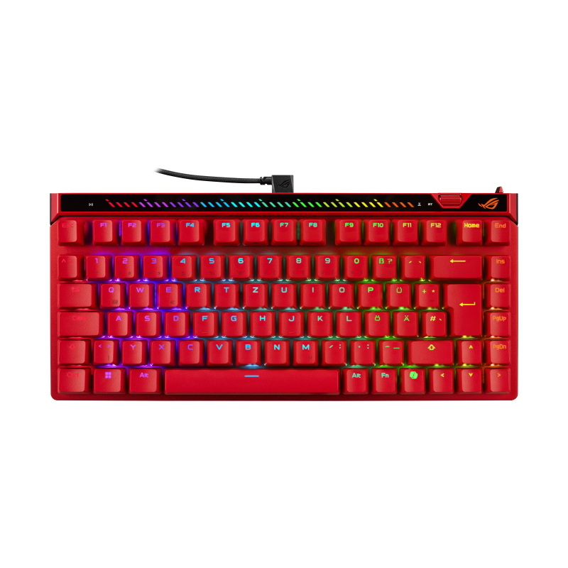 Asus rog falchion ace 75 he tastiera gaming usb qwertz rosso Asus rog falchion ace 75 he tastiera gaming usb qwertz rosso