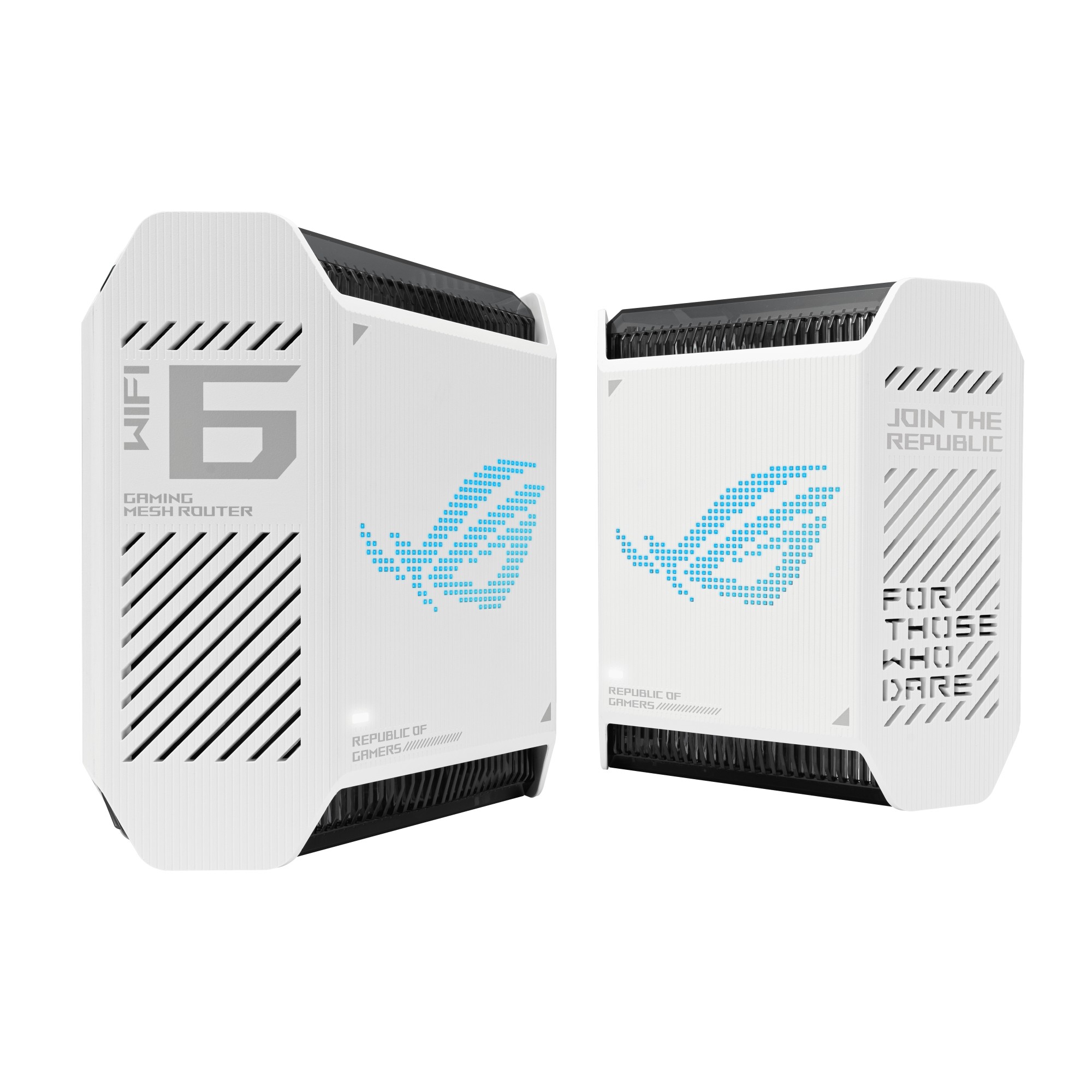 ASUS ROG Rapture GT6 (W-2-PK) Banda tripla (2.4 GHz/5 GHz/5 GHz) Wi-Fi 6 (802.11ax) Bianco 4 Interno ASUS ROG Rapture GT6 (W-2-PK) Banda tripla (2.4 GHz/5 GHz/5 GHz) Wi-Fi 6 (802.11ax) Bianco 4 Interno
