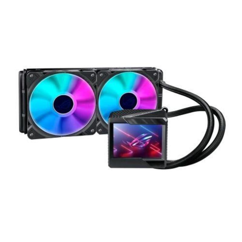 Asus rog ryujin ii 240 argb dissipatore a liquido per cpu intel 1700/1200/2066 amd am4/am5/strx4 2xventole 12cm rgb blck