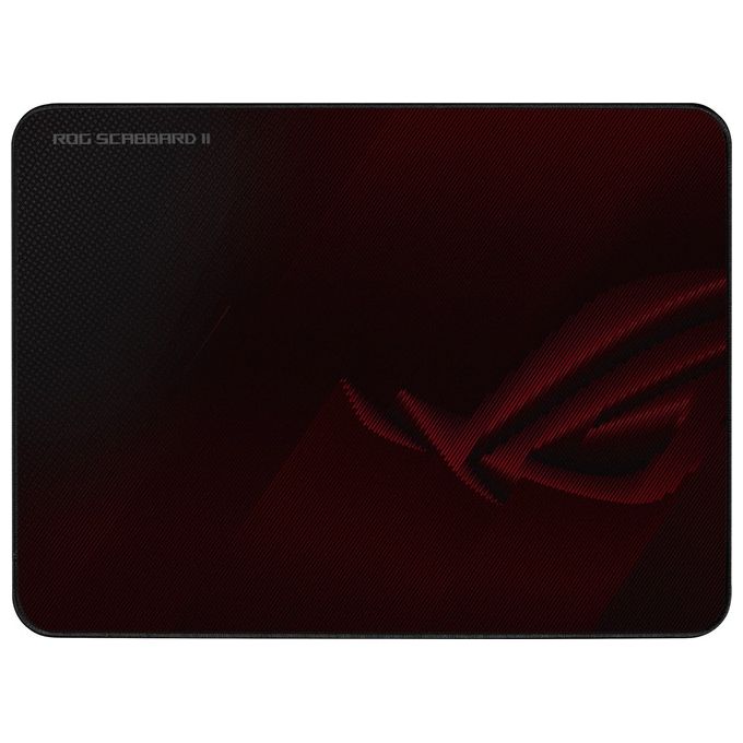 Asus - Rog Scabbard Ii Medium-nero/rosso