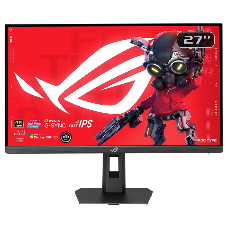 Asus rog strix xg27ucgr monitor pc 68,6 cm (27) 3840 x 2160 pixel 4k ultra hd lcd nero