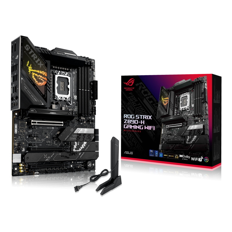 Asus rog strix z890-h gaming wifi intel z890 lga 1851 (socket v1) atx