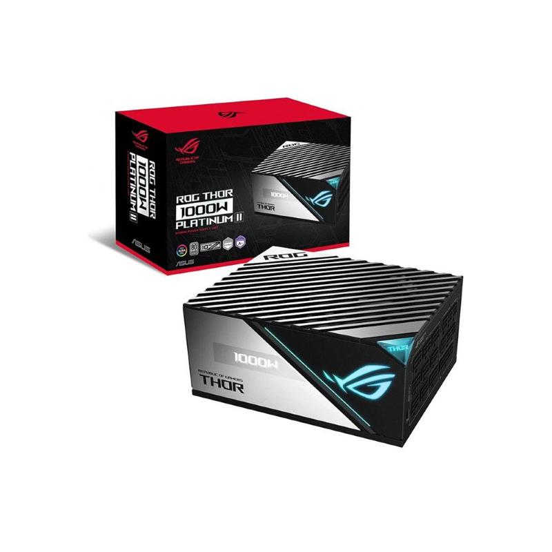 Asus rog thor 1000p2-gaming alimentatore 1.000 w 80 plus platinum 20+4 pin atx nero argento