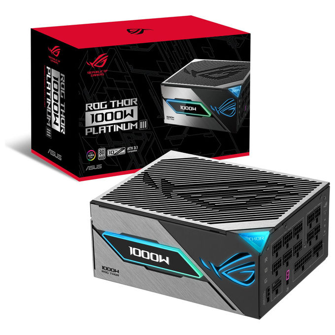 Asus rog -thor-1200p3-gaming alimentatore per computer 1200 w 20+4 pin atx atx nero