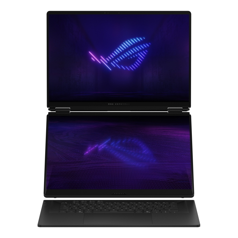 Asus rog zephyrus duo gx651ax-sr004w intel core ultra 9 386h ibrido (2 in 1) 40,6 cm (16) touch screen 3k 64 gb lpddr5x-sdram