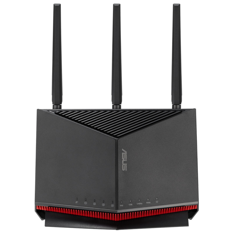 Asus rt-be86u router wireless 10 gigabit ethernet dual-band (2.4 ghz/5 ghz) nero