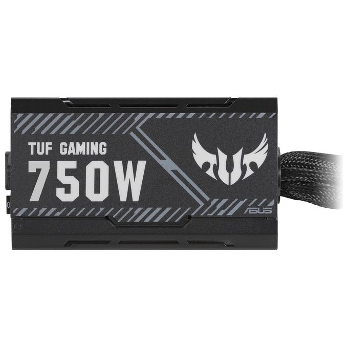 ASUS TUF Gaming 750W Alimentatore PC, 80Plus Bronze, ATX12V, Ventola Axial-Tech, Tecnologia 0dB, 15x15x8.6 cm, 1 x 20-24Pin, 2 x CPU 4+4, 4 x PCI-E 6+2, 8 x Sata, 4 x Periferiche, Tasto On-Off, Nero