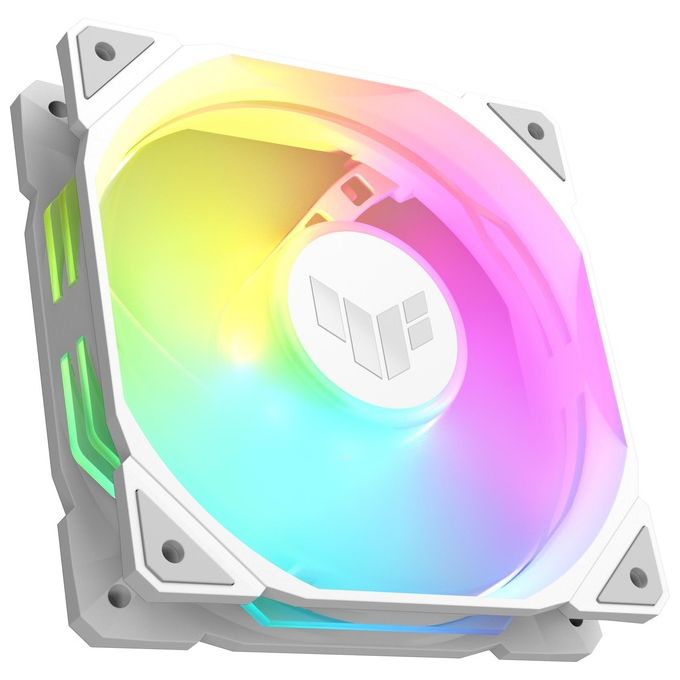ASUS TUF GAMING TR120 ARGB 1-Pack White Raffreddatore d'Aria 12cm Bianco