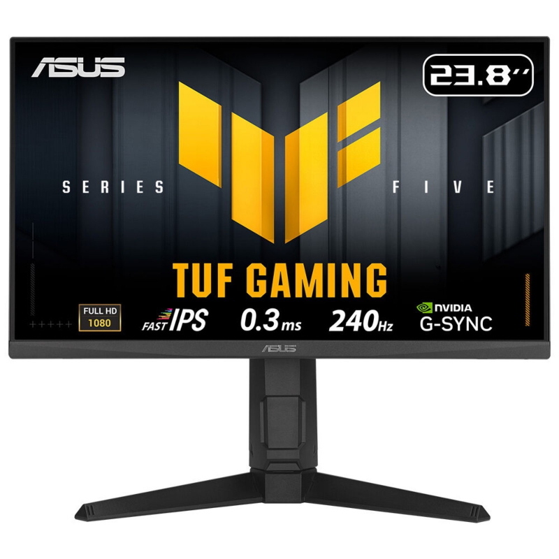 Asus tuf gaming vg249qml5a monitor pc 60,5 cm (23.8) 1920 x 1080 pixel full hd lcd nero