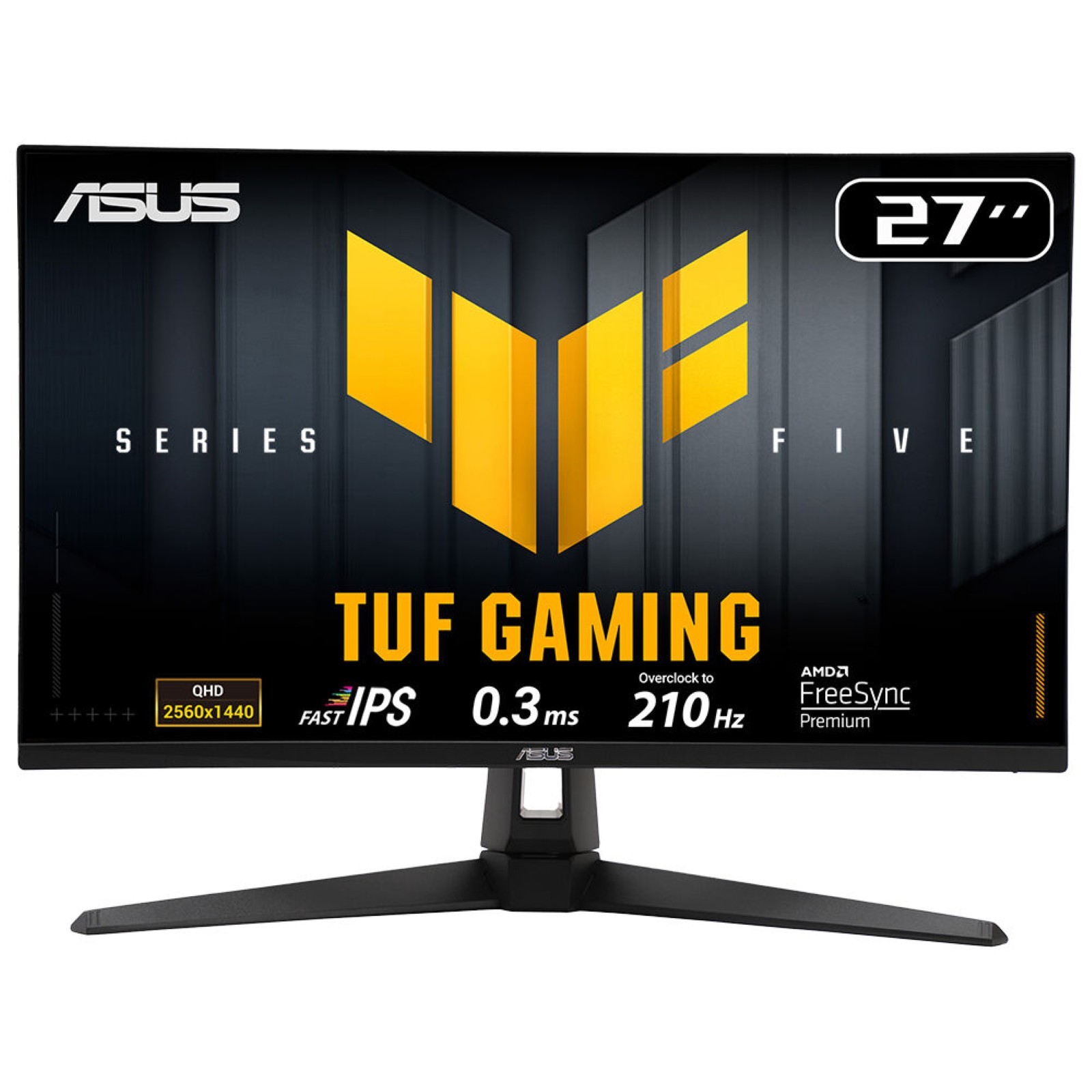 ASUS TUF Gaming VG27AQ5A Monitor PC 686 cm (27) 2560 x 1440 Pixel Quad HD LCD Nero