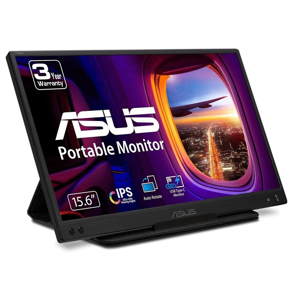 ASUS ZenScreen MB166C Monitor PC 396 cm (15.6) 1920 x 1080 Pixel Full HD LED Nero