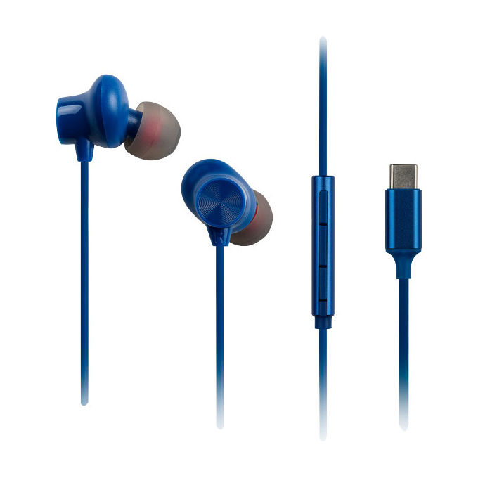 Auricolari microfono filo USB C Blue RP TCM225DEA