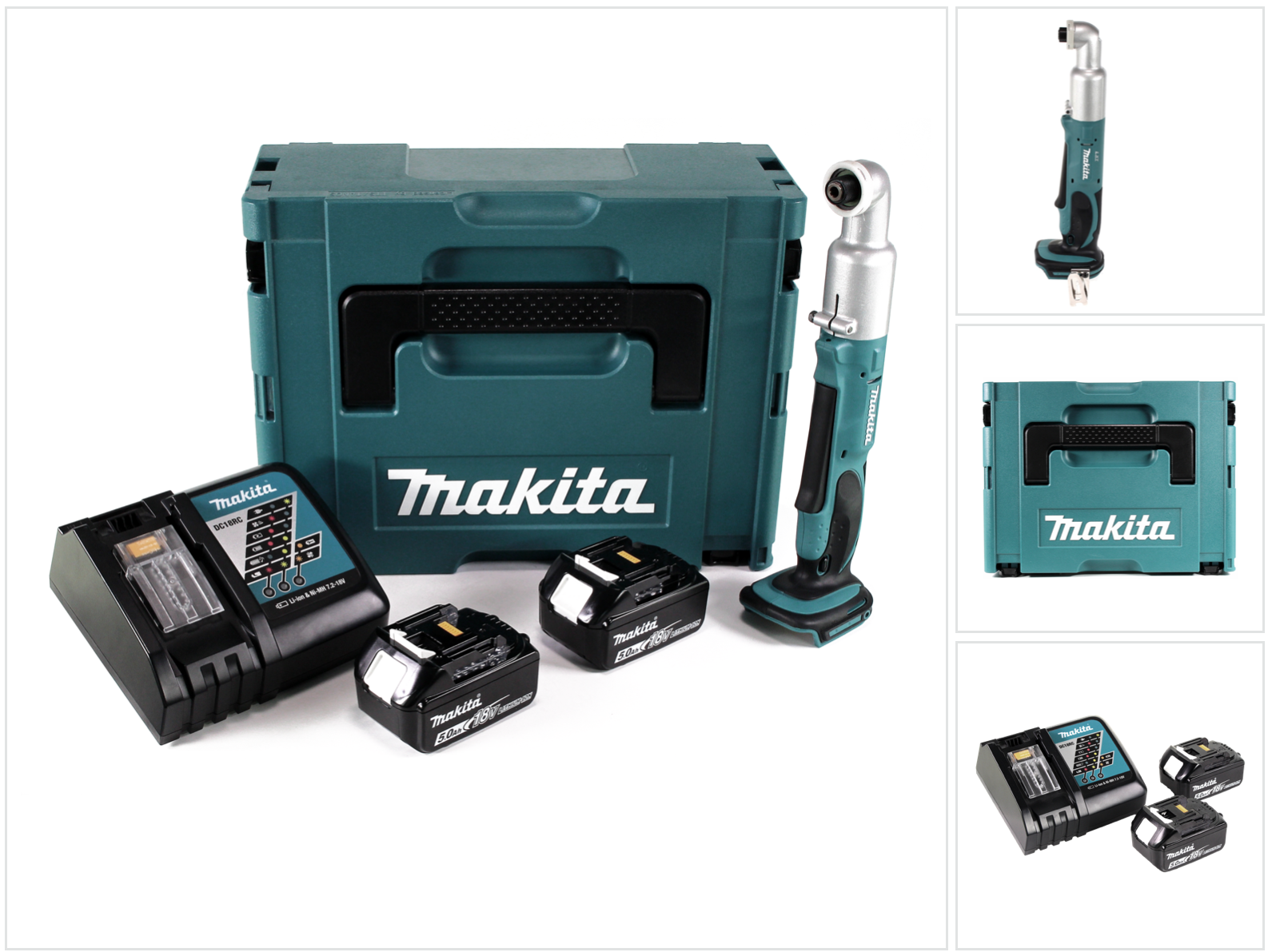 Avvitatore A Impulsi A Batteria Makita Dtl 061 Rtj 18v 1/4" 60nm + 2x Batteria Ricaricabile 5.0ah + Caricabatterie + Makpac Avvitatore A Impulsi A Batteria Makita Dtl 061 Rtj 18v 1/4" 60nm + 2x Batteria Ricaricabile 5.0ah + Caricabatterie + Makpac