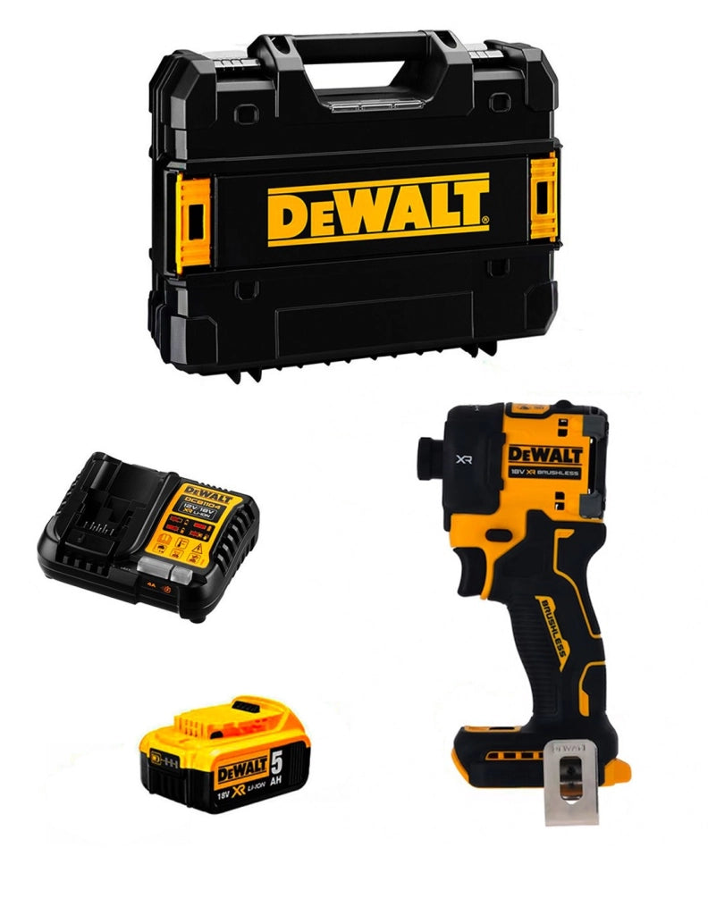 Avvitatore ad Impulsi DeWALT DCF870P1T (1 x 5,0 Ah + DCB1104 + TSTAK II)