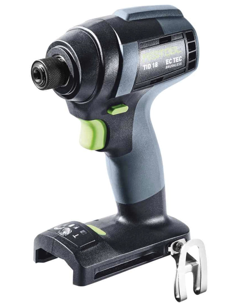 Avvitatore ad Impulsi FESTOOL TID 18 HPC I-Plus (2 x 4,0 Ah + TCL6 + Systainer SYS3 M 187)