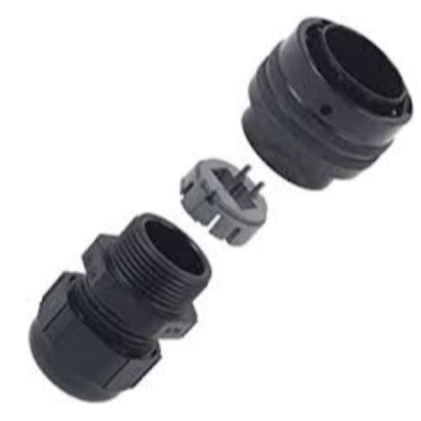 Axis Spr Conn Push Pull Plug IDC-8 IP67 5700-371 Axis Spr Conn Push Pull Plug IDC-8 IP67 5700-371