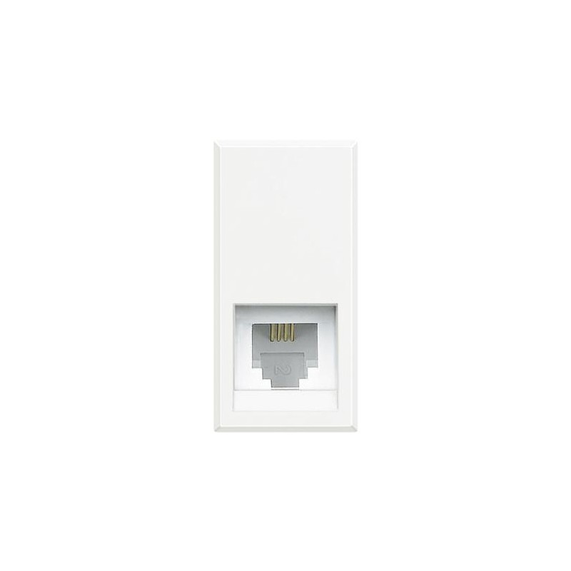 Axolute Presa Rj11 Telefonica Colore Bianco Hd4258c11n - Bticino