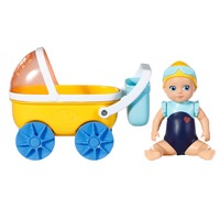 BABY born Splish Splash Pram with Emma, Gioco figura