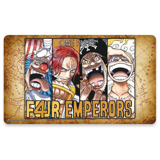 Bandai 0810059789166 One Piece Tappetino da Gioco Ufficiale Edizione Limitata Vol.2 Gomma-Poliestere 330mm x 610mm