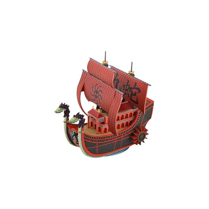 Bandai 44827 One Piece Grand Ship Collection Nave Pirata Kuja Kit di Montaggio