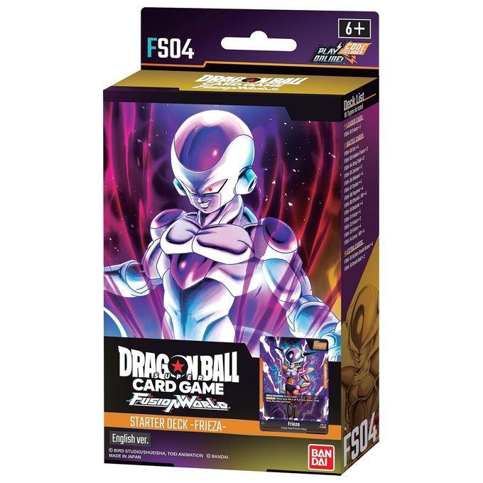 Bandai BCL2710251 Dragon Ball Super Fusion World Starter Deck FS04 Freezer 51 Carte