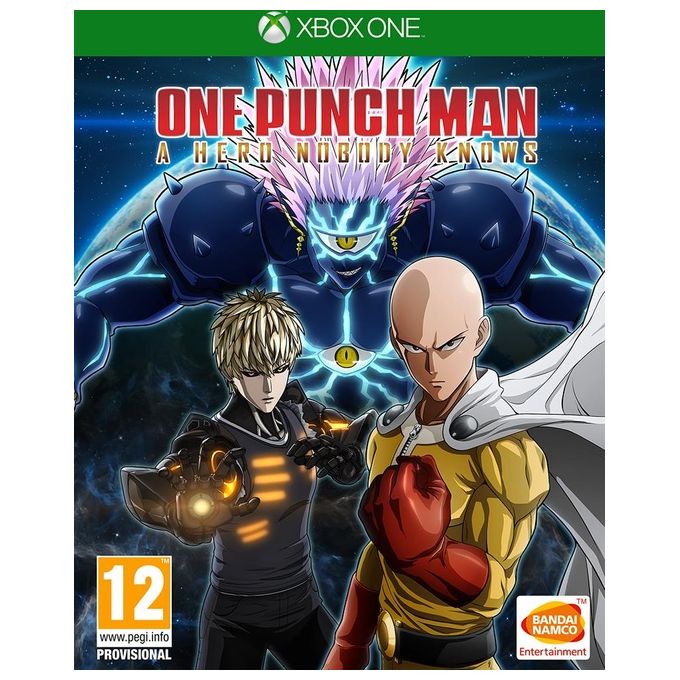BANDAI NAMCO Entertainment 113782 One Punch Man: A Hero Nobody Knows Gioco per Xbox One Standard Genere Picchiaduro Classificazione PEGI 12+ colore Nero BANDAI NAMCO Entertainment 113782 One Punch Man: A Hero Nobody Knows Gioco per Xbox One Standard Genere Picchiaduro Classificazione PEGI 12+ colore Nero