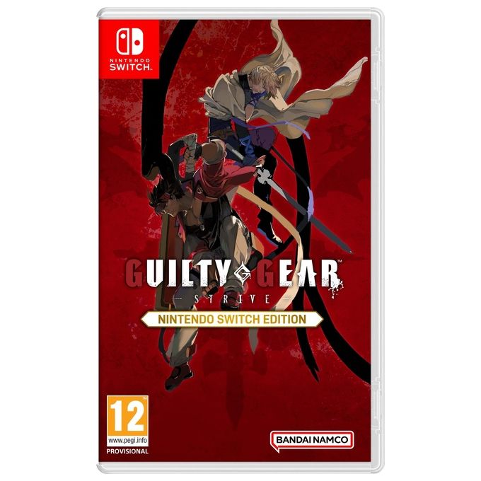 Bandai Namco Guilty Gear Strive Videogioco Picchiaduro 28 Personaggi Grafica Ibrida 2D-3D 60 FPS Colonna Sonora Daisuke Ishiwatari colore Nero Bandai Namco Guilty Gear Strive Videogioco Picchiaduro 28 Personaggi Grafica Ibrida 2D-3D 60 FPS Colonna Sonora Daisuke Ishiwatari colore Nero
