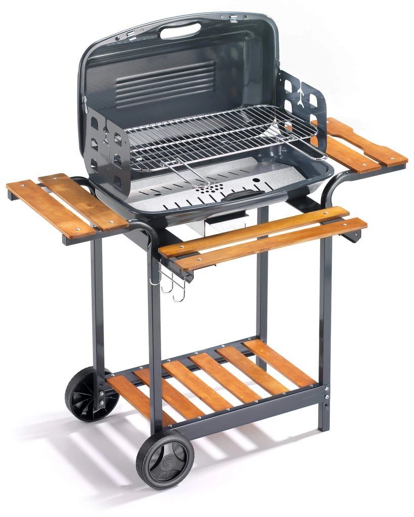 Barbecue a Carbone Carbonella in Acciaio Ompagrill 60-40 Saturno/Rcn Barbecue a Carbone Carbonella in Acciaio Ompagrill 60-40 Saturno/Rcn