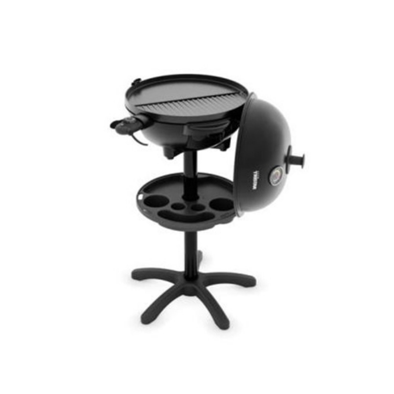 Barbecue elettrico con supporto