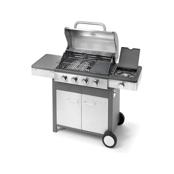 Barbecue gpl ompagrill 5/b indianapolis grigio e inox