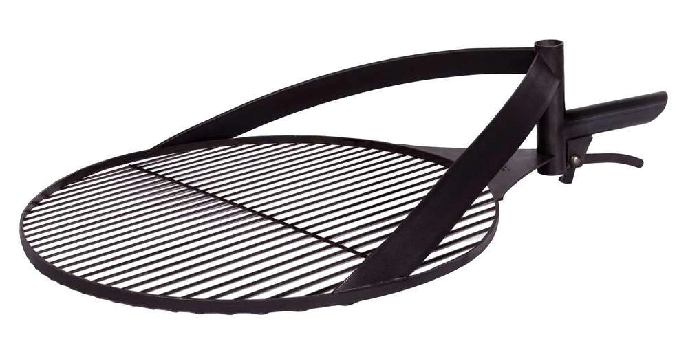 Barbecue Griglia in Acciaio Naturale 60 cm con Manico per Braciere “BANDITO” Barbecue Griglia in Acciaio Naturale 60 cm con Manico per Braciere “BANDITO”